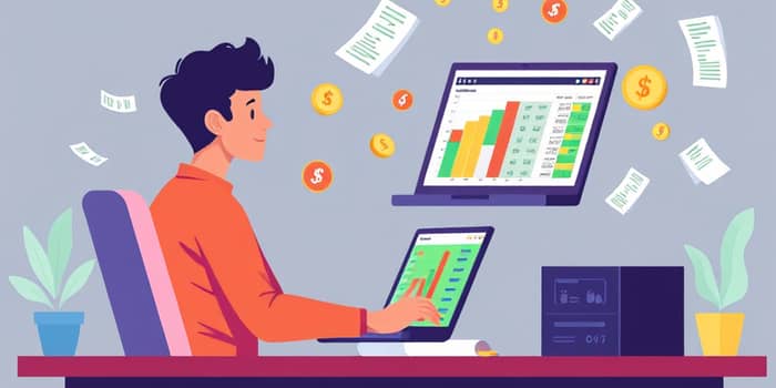 Cómo diseñar un sistema simple de registro de ingresos y gastos