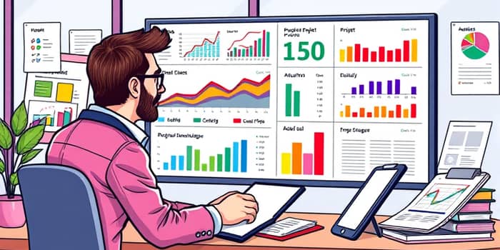 Control de proyectos: comparación entre presupuesto y ejecución