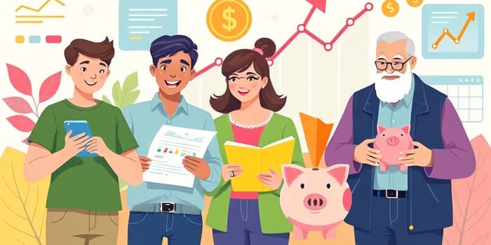 Diferencias de comportamiento financiero entre generaciones