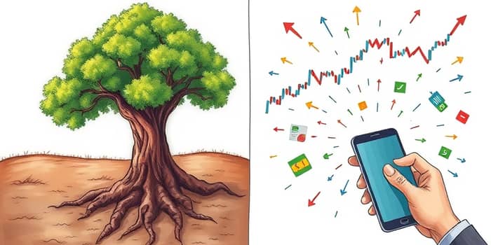 Diferencias entre inversión especulativa y de largo plazo