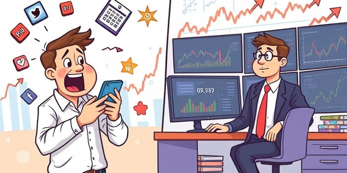 Diferencias conductuales entre inversores minoristas e institucionales